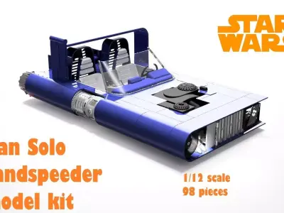 Star Wars Han Solo Speeder 3D print model