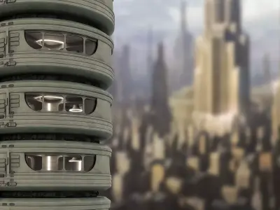 Dedra Meero Apartment - Star Wars Andor 3D model