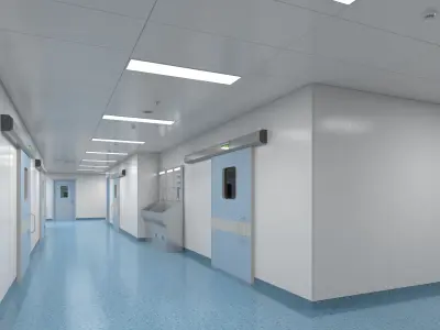 Medical Operating Room 3D model