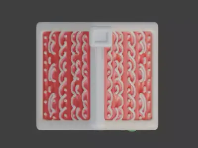 Cartoon Christmas Gingerbread House 3D Model Low-poly 3D model