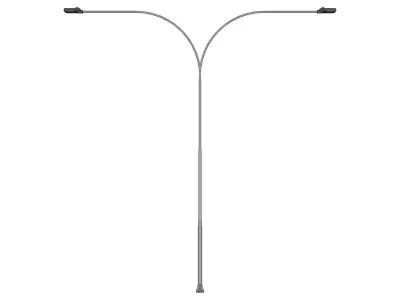 Lamp Post - Light Pole - Light Post - Street Light 07 3D model