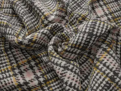 Glen Plaid Houndstooth Wool Texture PBR  Texture