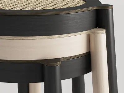 Northern - Pal Stool 3D model