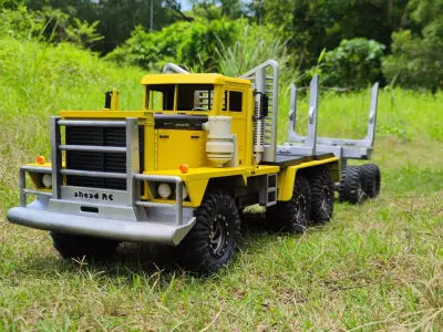 Crawler P12 Cab TRX6 - 1-10 RC body 3D print model
