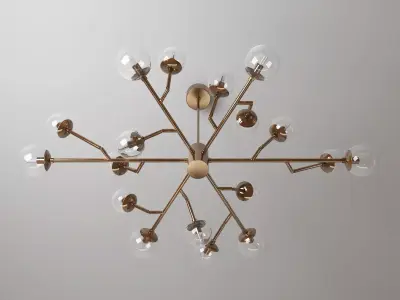Dallas Chandelier 3D model