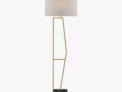 Renwil Angelov LPF3117 Floor Lamp 3D model