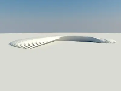 Architectural shape 3D model