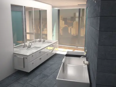 Bathroom 29 3D model