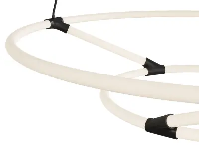 Chicago Loop LED Chandelier Low-poly 3D model