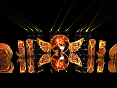 Concert party carnival stage 31 3D model