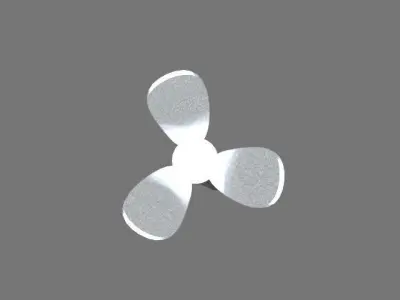 LED Tree lamp 3D model