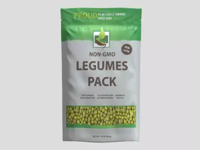 Legumes Pack Low Poly Low-poly 3D model