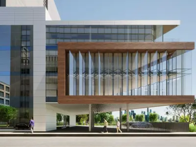 small office building  3D model