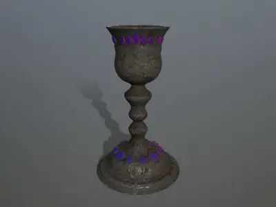 Chalice 10 Low-poly 3D model