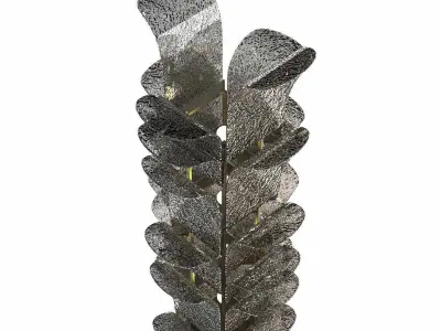 Carlo Nason Model LT320 Cactus Floor Lamp for Mazzega 3d model 3D model