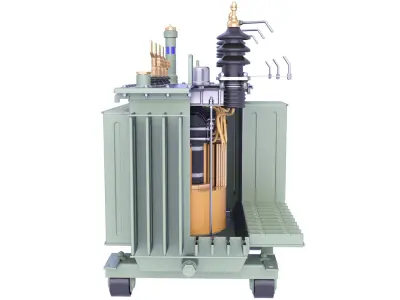  Oil Immersed Transformer Coil Windings Inside 18 