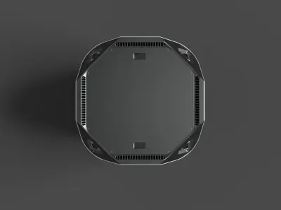 Sci-Fi Crete 3D model