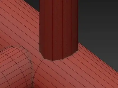 Bubble Stik Cold Chandelier 3D model