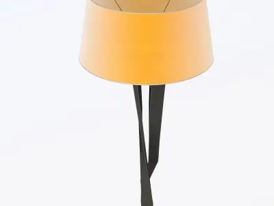 Hubbardton Forge Facet Floor Lamp 3D model