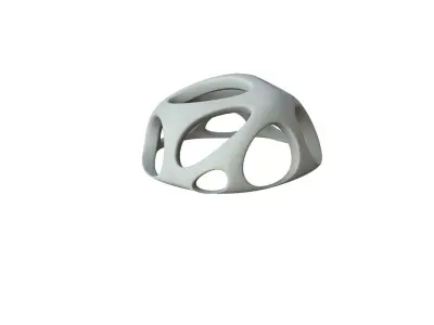 SciFi Cube Object No 56543 Low Poly Shape Low-poly 3D model