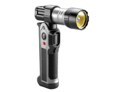 Tactical LShape Flashlight 3D Model Low-poly 3D model