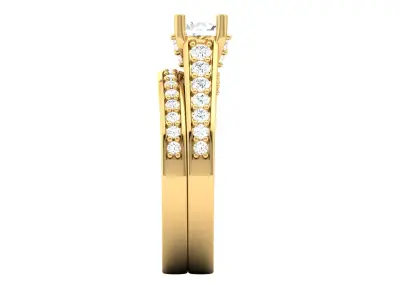 Ring Empire Natural Diamond Ring 3D print model purchase