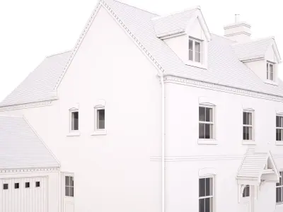 British House Galley Common C 3D model