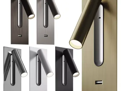 Fuse 3 LED Wall Sconce 3D model