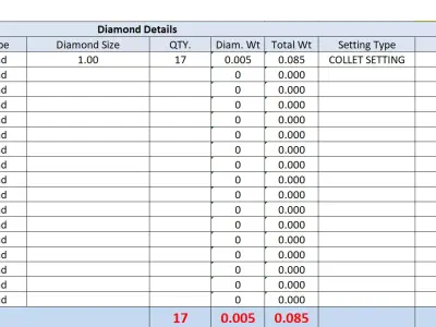 Light Diamond Ring 3D print model