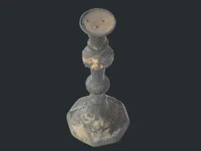 Candlestick1 Low-poly 3D model