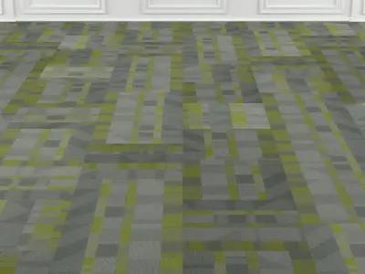 Wall to Wall Carpet Tile No 4 3D model