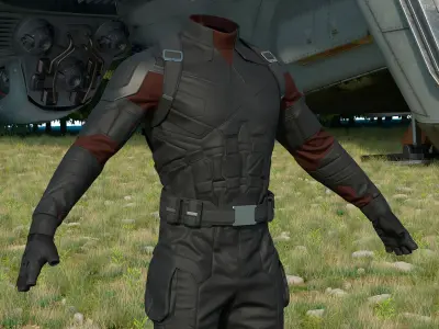  Futuristic Soldier Suit 