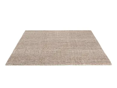 TALAL WOOL RUG brown 3D model