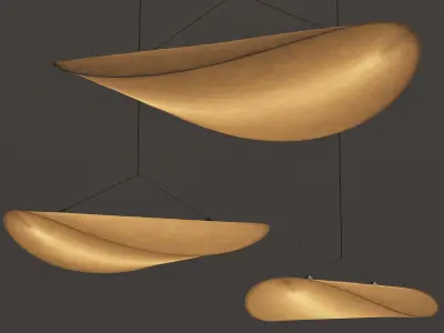 Tense Pendant Lamp D 70 90 120 3D model