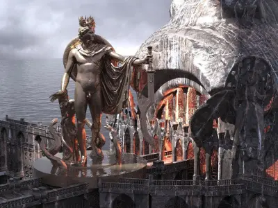 Perseus Halls of power 3 3D model