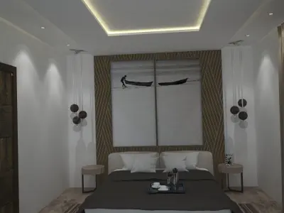 bedroom Free 3D model