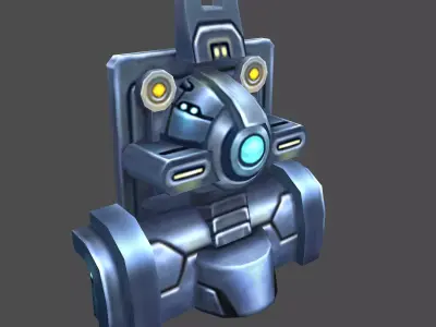 Wall Fortress - Normal Type 02 3D model