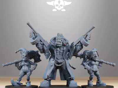 Orkaz Mobsta 3D print model