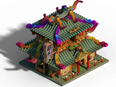 Game max 3D model