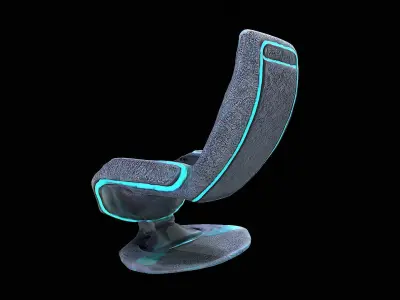 futuristic chair 3D model