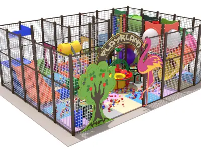 Indoor Playground 3D model