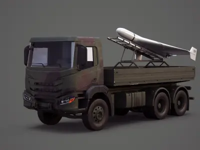  Kamikaze Drone launcher Truck's Bundle 