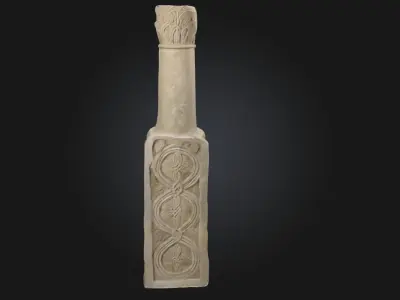 Ancient Pillar Design  Echoes of a Forgotten Empire 3D model