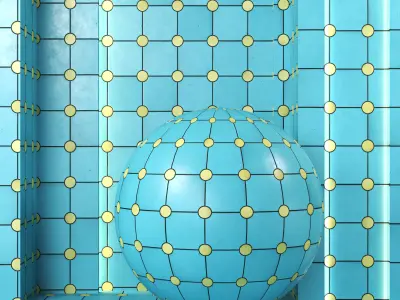 Country Green Point Relief Tile Texture-Seamless Texture