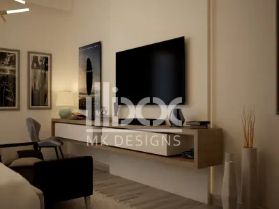 Modern bedroom 3D model