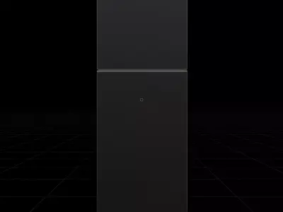 Top Freezer Refrigerator 3D model