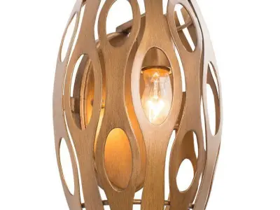 Augu Light Flush Mounted Sconce 3D model