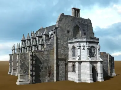 Rosslyn Chapel 3D model