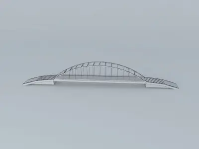 Ilan five simple knot Lize Bridge Lizejian Bridge, Yilan, Taiwan Free 3D model