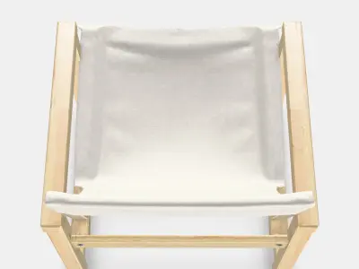 SJALSO Armchair Low-poly 3D model